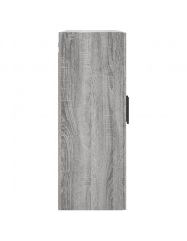 Mobili a Parete 2 pz Grigio Sonoma 69,5x34x90 cm
