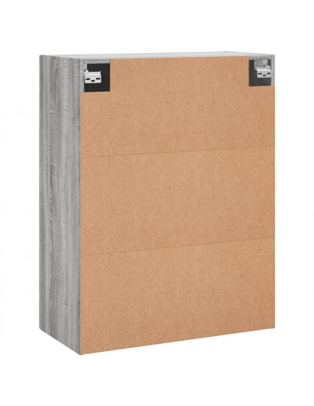 Mobili a Parete 2 pz Grigio Sonoma 69,5x34x90 cm