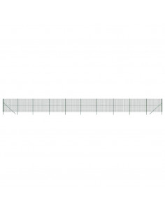 Recinzione Metallica Verde 1,6x25 m in Acciaio Zincato 2