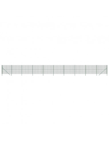 Recinzione Metallica Verde 1,6x25 m in Acciaio Zincato