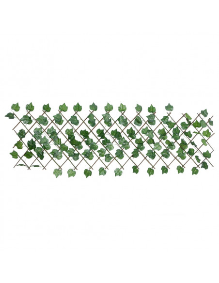 Traliccio Foglie Vite Artificiale Espandibile Verde 5pz 190x60