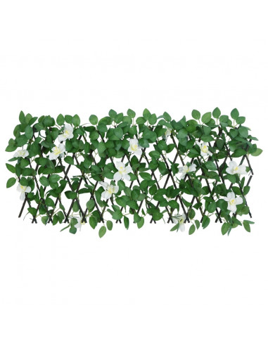Traliccio Edera Artificiale Espandibile Verde 180x30 cm