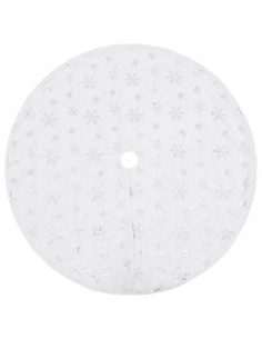 Gonna per Albero di Natale Bianca 150 cm in Pelliccia Sintetica 2