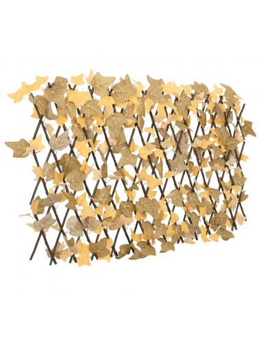 Traliccio Acero Artificiale Espandibile Arancione 5pz 180x60 cm