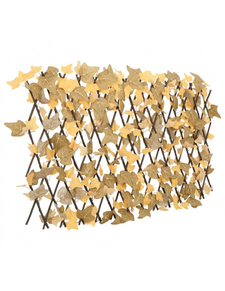 Traliccio Acero Artificiale Espandibile Arancione 5pz 180x60 cm
