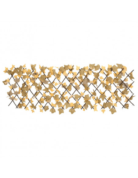 Traliccio Acero Artificiale Espandibile Arancione 5pz 180x60 cm