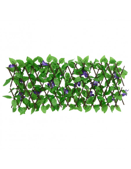 Traliccio Edera Artificiale Espandibile 5 pz Verde 180x20 cm