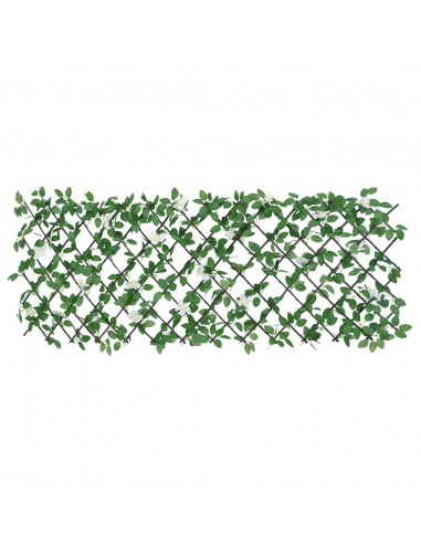 Traliccio Edera Artificiale Espandibile Verde 186x30 cm