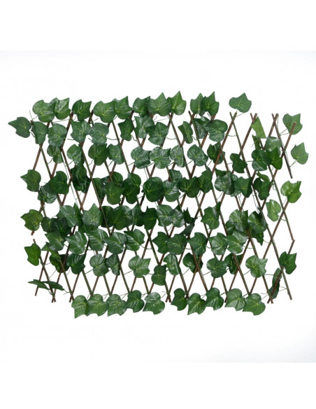 Traliccio Foglie Vite Artificiale Espandibile Verde 190x60 cm