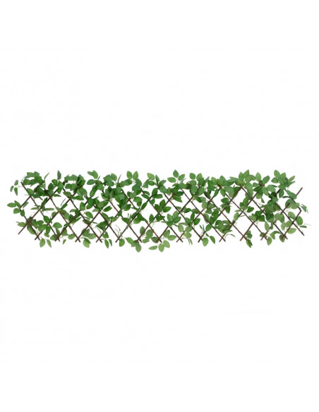 Traliccio Edera Artificiale Espandibile 5 pz Verde 180x30 cm