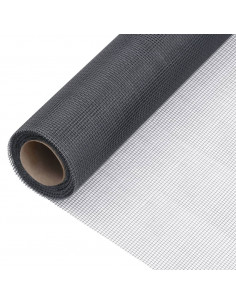 Zanzariera in Fibra di Vetro 60x2000 cm Grigia 2