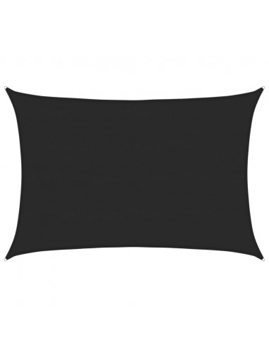 Vela Parasole 160 g/m² Nera 5x7 m in HDPE