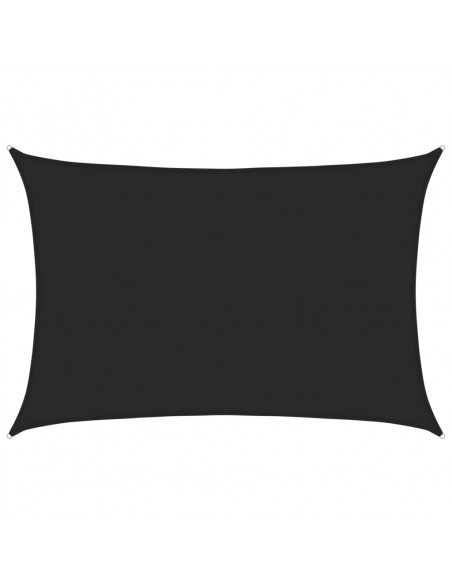 Vela Parasole 160 g/m² Nera 5x7 m in HDPE