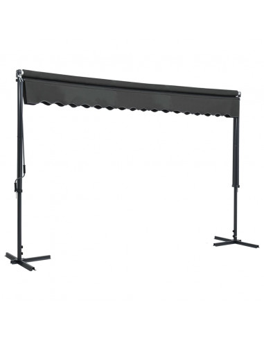 Tenda Parasole con Piedistallo 400x300 cm Antracite