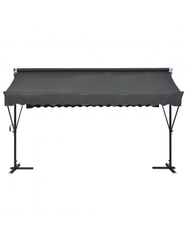 Tenda Parasole con Piedistallo 400x300 cm Antracite