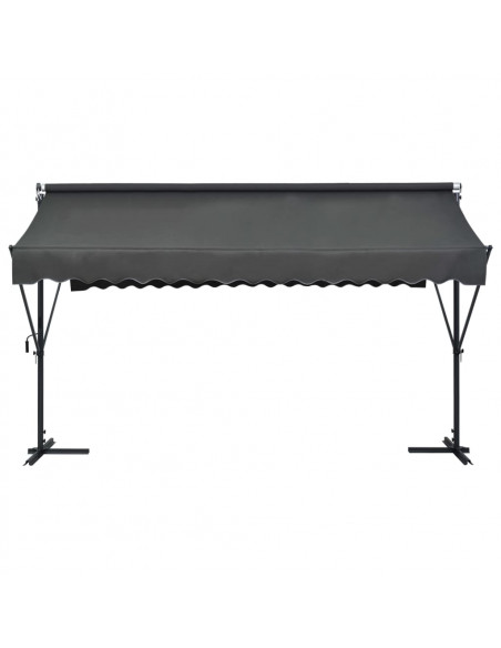 Tenda Parasole con Piedistallo 400x300 cm Antracite