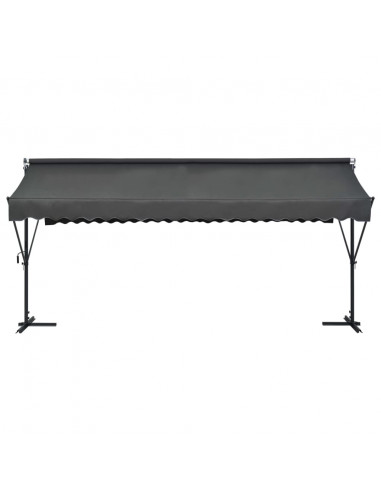 Tenda Parasole con Piedistallo 500x300 cm Antracite