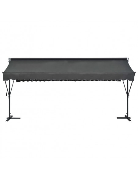Tenda Parasole con Piedistallo 500x300 cm Antracite