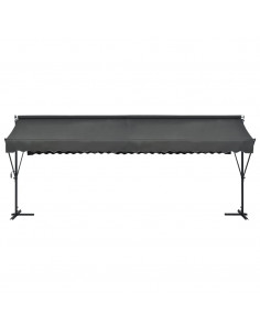 Tenda Parasole con Piedistallo 600x300 cm Antracite 2
