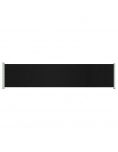 Tenda Laterale Retrattile per Patio 140x600 cm Nera 2