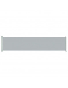 Tenda Laterale Retrattile per Patio 140x600 cm Grigio 2