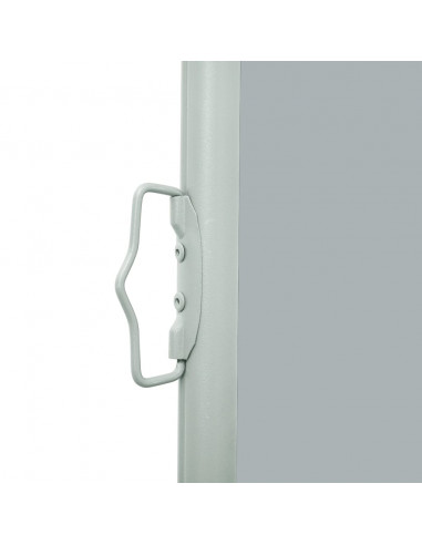 Tenda Laterale Retrattile per Patio 140x600 cm Grigio