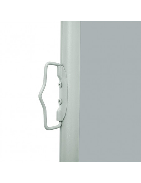 Tenda Laterale Retrattile per Patio 140x600 cm Grigio