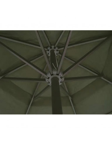 Ombrellone Verde in Alluminio 500 cm