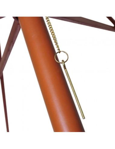 Ombrellone 300x258 cm Bianco Sabbia