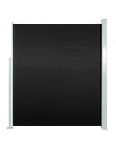 Tendalino Laterale per Patio Terrazzo 160 x 300 cm Nero