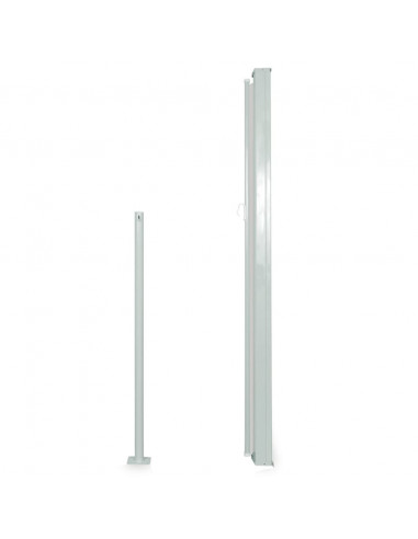 Tendalino Laterale per Patio Terrazzo 160 x 300 cm Nero