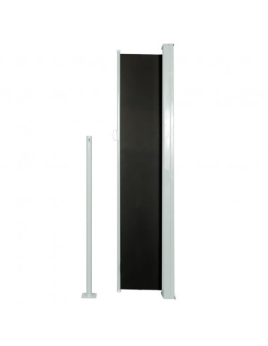 Tendalino Laterale per Patio Terrazzo 160 x 300 cm Nero