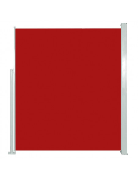 Tendalino Laterale per Patio Terrazzo 160 x 300 cm Rosso