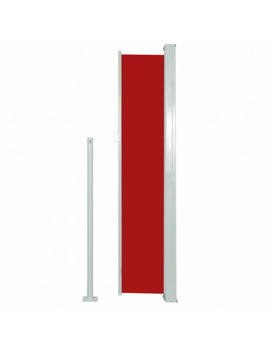 Tendalino Laterale per Patio Terrazzo 160 x 300 cm Rosso