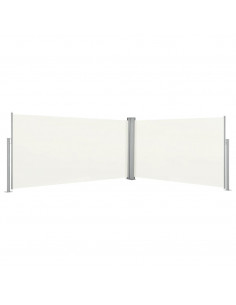 Tenda da Sole Laterale Retrattile 160x600 cm Crema 2