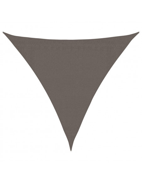 Parasole a Vela HDPE Triangolare 3,6x3,6x3,6 m Antracite