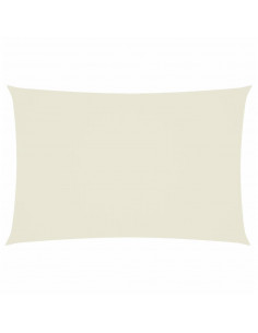 Parasole a Vela Oxford Rettangolare 2x4 m Crema 2