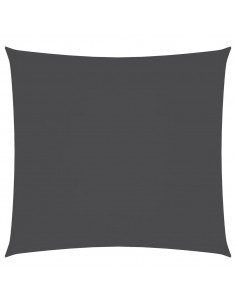 Parasole a Vela Oxford Quadrato 3,6x3,6 m Antracite 2