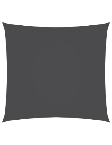 Parasole a Vela Oxford Quadrato 3,6x3,6 m Antracite