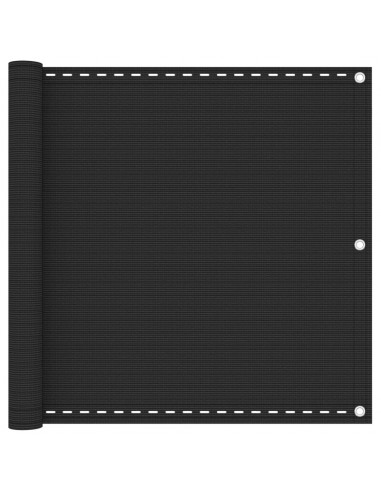 Paravento da Balcone HDPE 90x400 cm Antracite