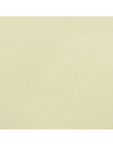 Paravento da Balcone in Tessuto Oxford 75x600 cm Crema