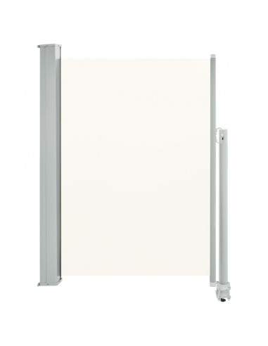 Tenda da Sole Laterale Retrattile 100 x 300 cm Crema