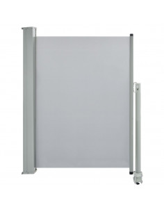 Tenda da Sole Laterale Retrattile 100 x 300 cm Grigia 2