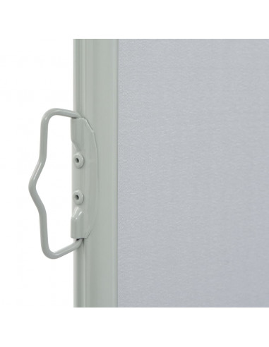 Tenda da Sole Laterale Retrattile 100 x 300 cm Grigia