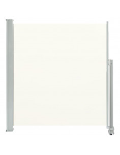 Tenda da Sole Laterale Retrattile 140 x 300 cm Crema 2