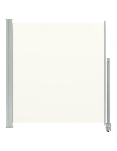 Tenda da Sole Laterale Retrattile 140 x 300 cm Crema