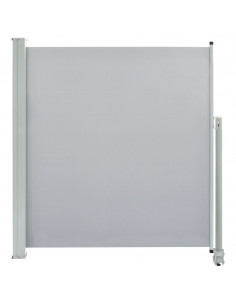 Tenda da Sole Laterale Retrattile 140 x 300 cm Grigia 2