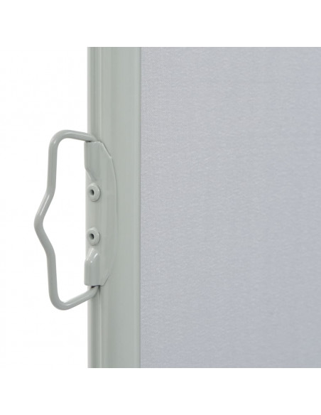 Tenda da Sole Laterale Retrattile 140 x 300 cm Grigia