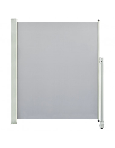 Tenda da Sole Laterale Retrattile 160 x 300 cm Grigia