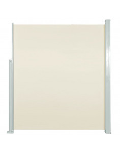 Tenda da Sole Laterale Retrattile 140 x 300 cm Crema 2